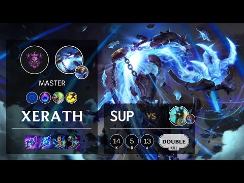 Xerath Support vs Nami - EUW Master Patch 11.14