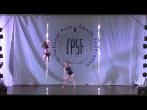 Sara Henriques & Raquel Narciso MIXED DOUBLES FINALIST - WORLD POLE SPORTS CHAMPIONSHIPS 2014