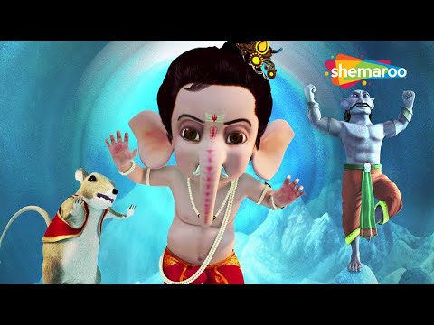 Bal Ganesh Ki Kahaniya In 3D Part - 16 | बाल गणेश की कहानिया | 3D Hindi Story