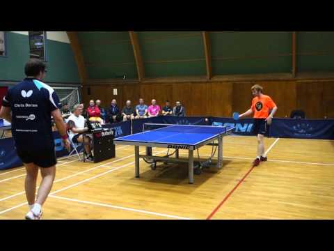Sandpaper Ping Pong - English Open Final 2015 - Chris Doran vs Gavin Rumgay