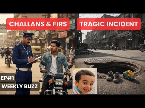 Traffic Challans, FIRs & Karachi Children Manhole Incident — Weekly Buzz thumbnail