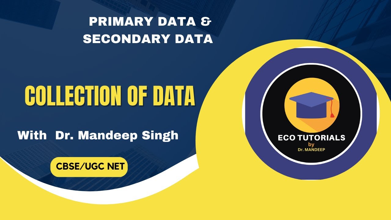 Primary data |Secondary Data |Collection of Data| Chapter 2 | Questionnaire Method |Published Data |