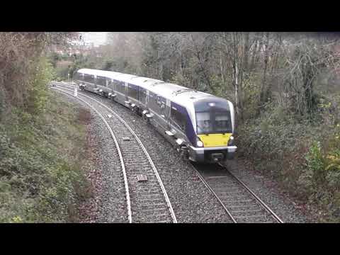 NIR 4000 Class DMUs 4005 & 4013 on the GVS Avoiding Line.