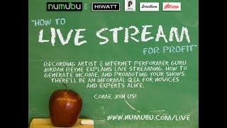 NuMuBu WEBINAR (archived): How to Live Stream for Profit