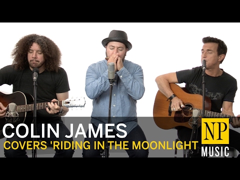 Colin James performs 'Riding In The Moonlight' NP Music in studio