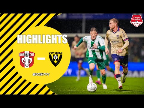 HIGHLIGHTS - FC Dordrecht vs VVV-Venlo