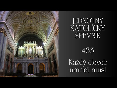 JKS 463 Každý človek umrieť musí