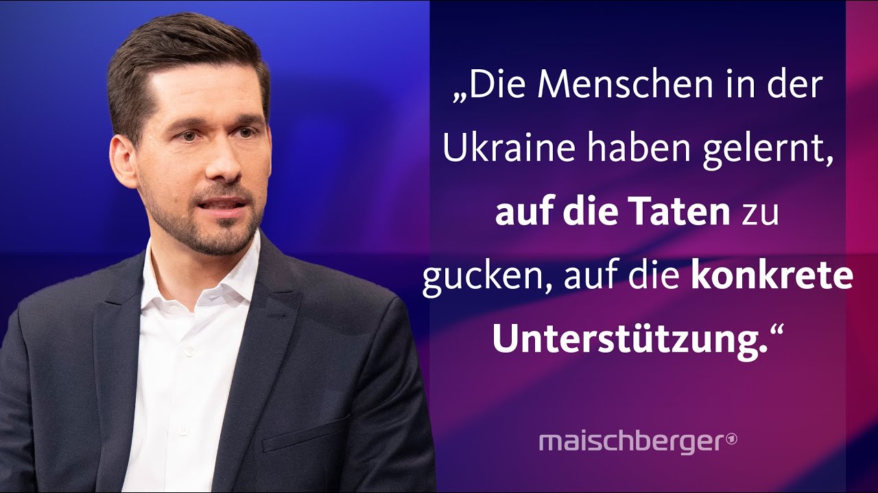 Frieden in der Ukraine in weiter Ferne? Vassili Golod und Rüdiger von Fritsch | maischberger