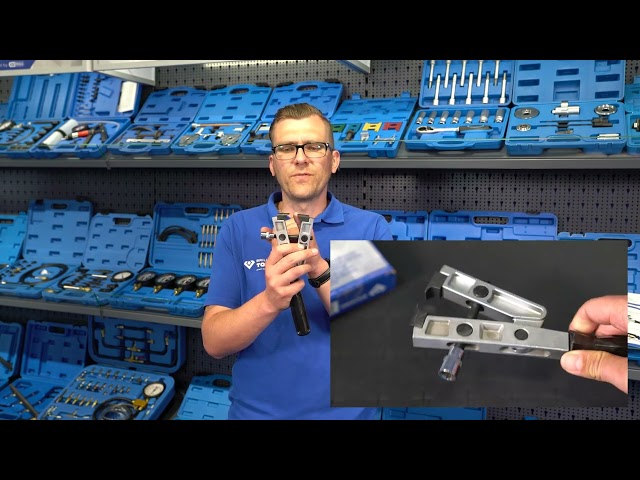 Vidéo teaser pour BRLLIANT TOOLS BT676002 Zange für Achsmanschetten-Klemmen, Drehmomentbetrieb [Powered by KS Tools]