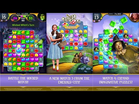 Wizard of Oz: Magic Match Android Gameplay