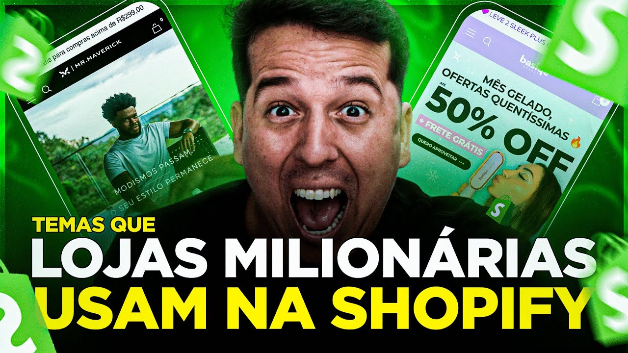 3 TOP TEMAS PARA CRIAR LOJA VIRTUAL PROFISSIONAL DE DROPSHIPPING NA SHOPIFY (os gurus não mostram)