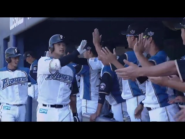 【ファーム】らしい打撃!! ファイターズ・谷口が逆方向へ先制弾!! 2018/9/19 F-L(ファーム)