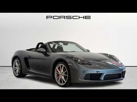 2025 Porsche 718 Boxster S
