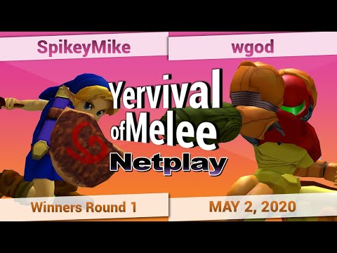 SpikeyMike (Yink, Fox) vs. wgod (Samus) - Winners Round 1 - Yervival of Melee Playoffs #1