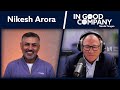 Nikesh Arora CEO Of Palo Alto Networks Podcast In Good Company