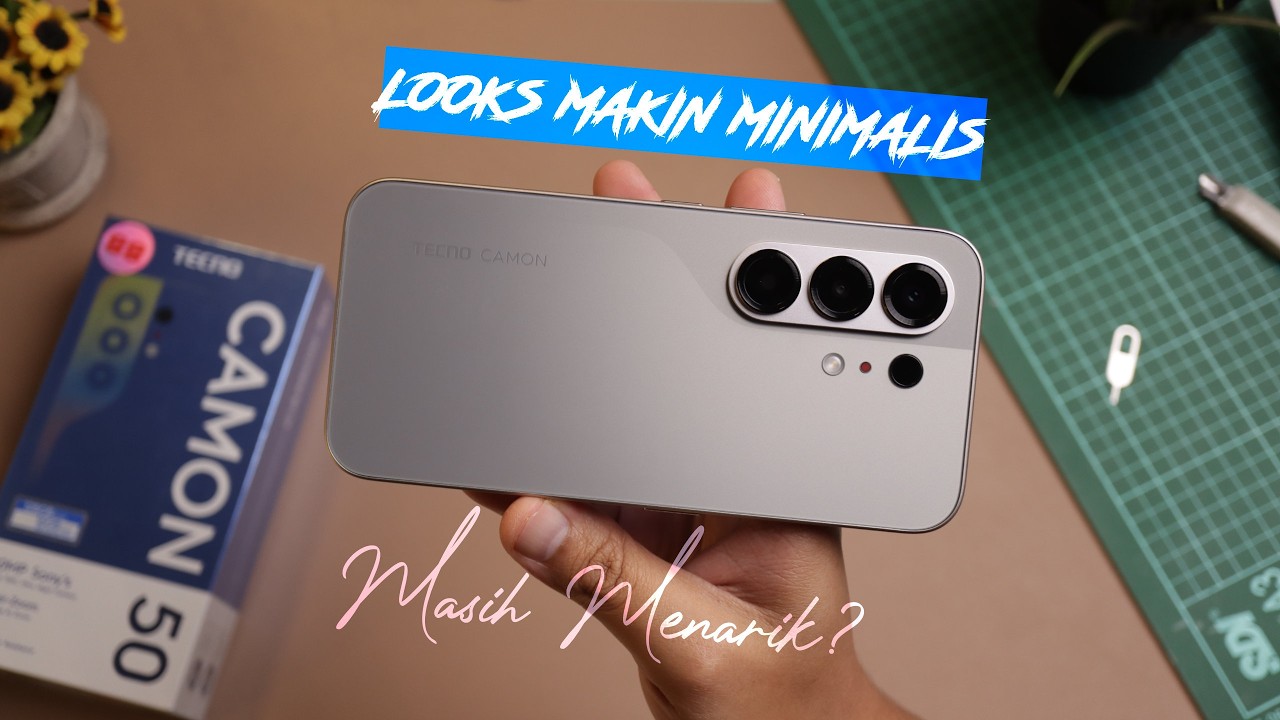 KEREN SIH, Tapi.. CAMPUR ADUK Rasanya... Unboxing TECNO Camon 50 RESMI...