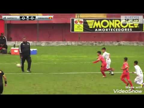 Lances do Jogo Santos x Jabaquara sub 11 - Marcos Capoeira