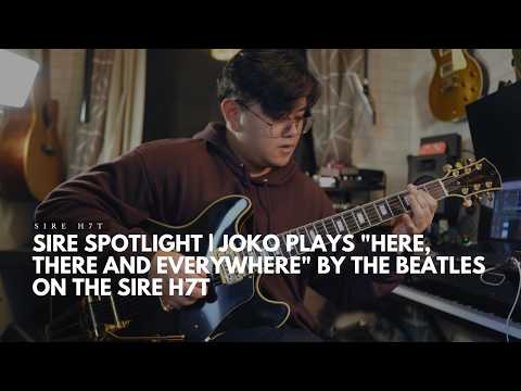 Sire H7T-CS Larry Carlton Hollowbody With Göldo Vibrato in Cherry Sunburst image 9