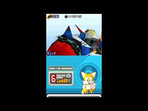 Let's Play Sonic Rush, pt.36: final boss as sonic, finding a way to pull it off, soundtrack like mj