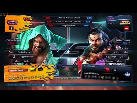 BSK (Marduk) VS TK GURU (Ganryu) Tekken 7 Pakistan