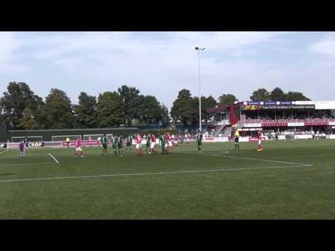 Keeper Eemdijk maakte het knap lastig voor DOVO