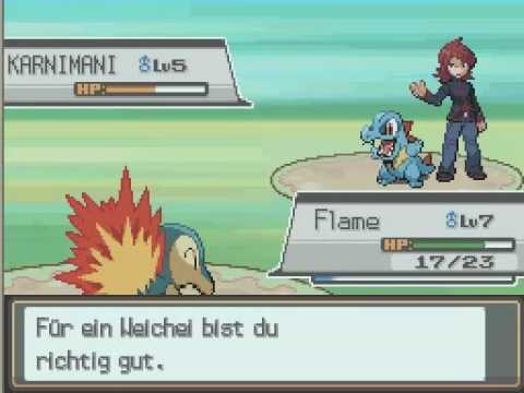 Pokemon Soul Silver German Walkthrough Part 3 Der erste Rival Kampf