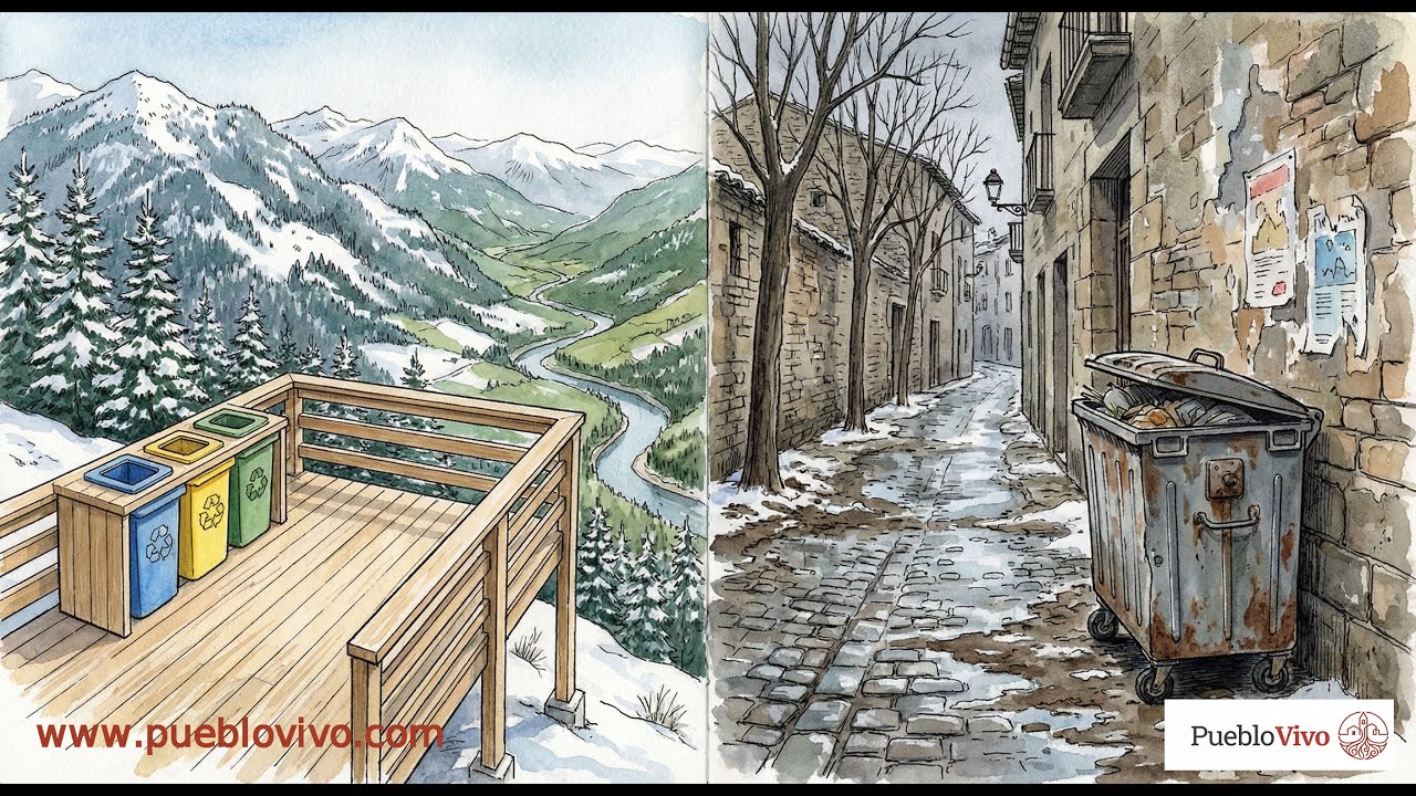 Bancos para turistas, piedras para paisanos: La brecha de servicios en el pueblo