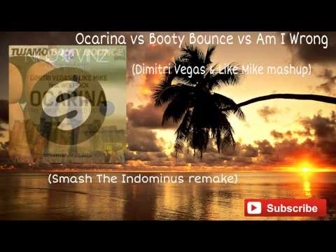 Ocarina vs Booty Bounce vs Am I Wrong (DV&LM mashup)