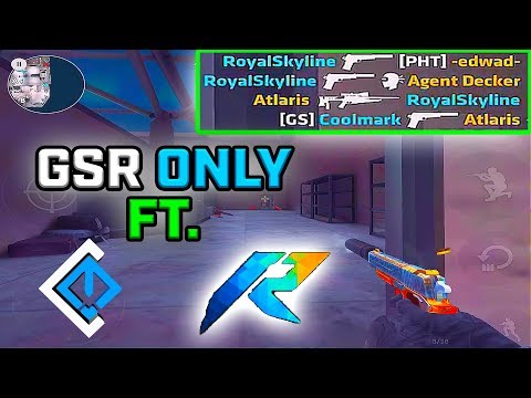 GSR Only Challenge in Spec Ops Ranked (ft. RoyalSkyline) - Critical Ops 1.5.0 Gameplay