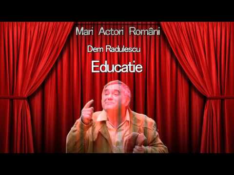 Dem Radulescu - Educatie