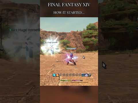 HOW IT STARTED VS HOW ITS GOING (FINAL FANTASY XIV) #finalfantasyxiv #ff14 #dawntrail #ff14meme