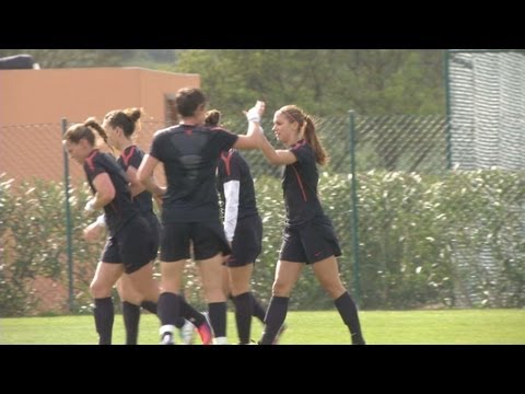 WNT vs. Denmark: Training Match Highlights - March 3, 2013