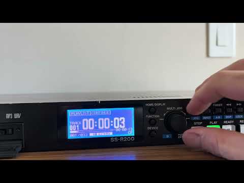 TASCAM SS-R200 Professional Solid State Recorder image 26