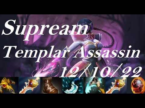 Supream Templar Assassin vs Tinker, Ceb Bloodseeker - fight with mid pls - dota2