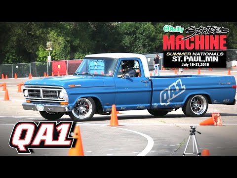 QA1 1965-1972 Ford F100 Front and Rear Coil Over Suspension Street Machine Nationals St. Paul V8TV