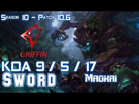 GRF Sword MAOKAI vs SYLAS Top - Patch 10.6 KR Ranked