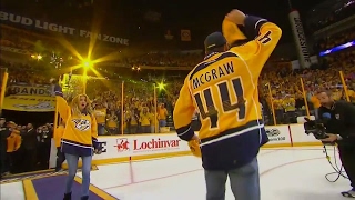 Faith Hill & Tim McGraw hype up Smashville with anthem and rally towels