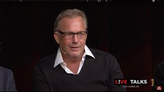 Kevin Costner, Jon Baird & Rick Ross in conversation with Carolyn Kellogg at Live Talks Los Angeles