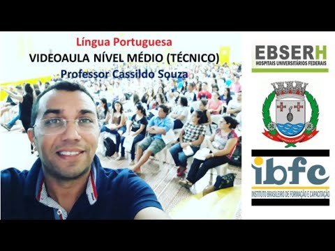 Prof. Cassildo Souza - Correção Prova Português - EBSERH 2020 (Nível Médio Técnico)