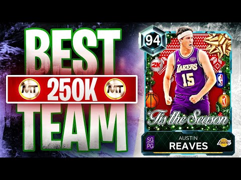 THIS IS THE BEST TEAM FOR 250K MT IN NBA 2K26 MyTEAM!!