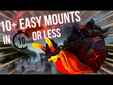10+ EASY Mounts You Can Get in Less Than 10 Minutes! in World of Warcraft Dragonflight