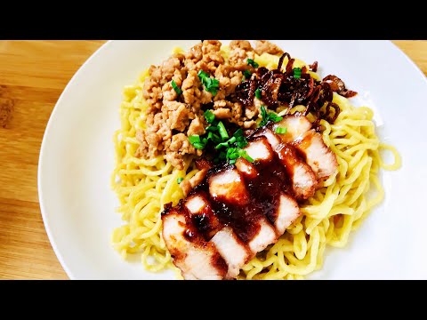 FAMOUS SARAWAK KOLO MEE RECIPE | 干捞面 | DRY NOODLES | MEE KOLOK | GON LOU MIN | MY STYLE