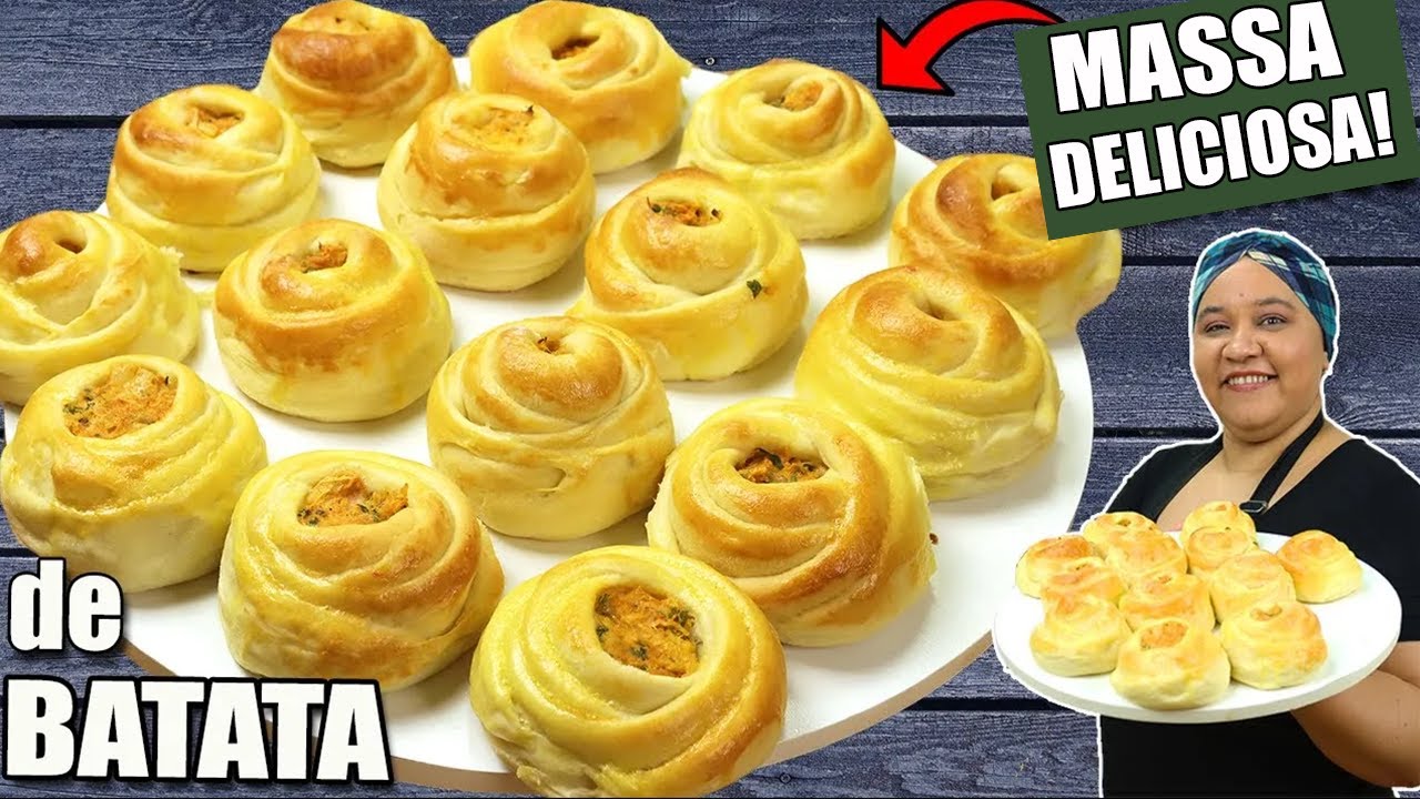 Esse Vende RÁPIDO Salgado de Batata Assado DELICIOSO e Econômico Receita Completa !!