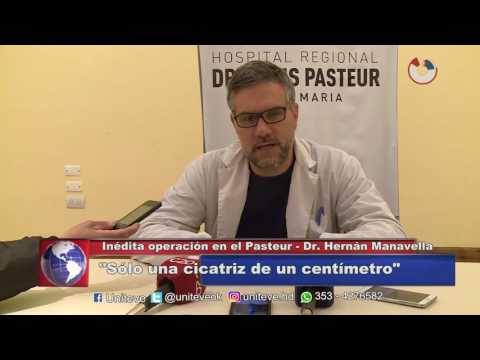 Conferencia de prensa Pasteur (Hernán Manavella, Urólogo)
