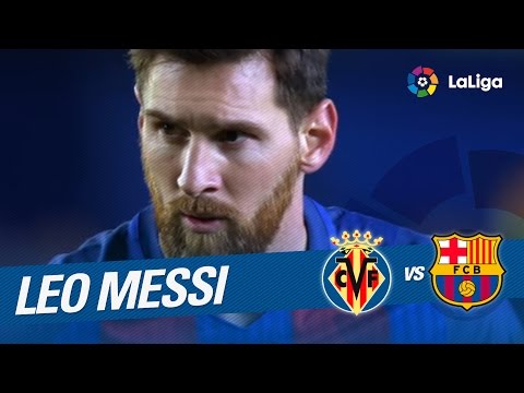 Golazo de Messi (1-1) Villarreal CF vs FC Barcelona