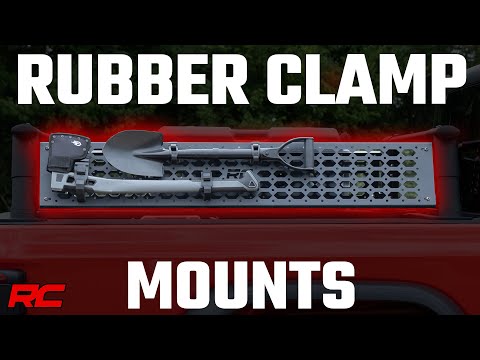 Rubber Molle Clamps