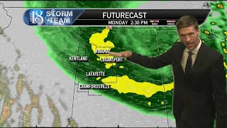 April 30, 6 PM Weather Forecast