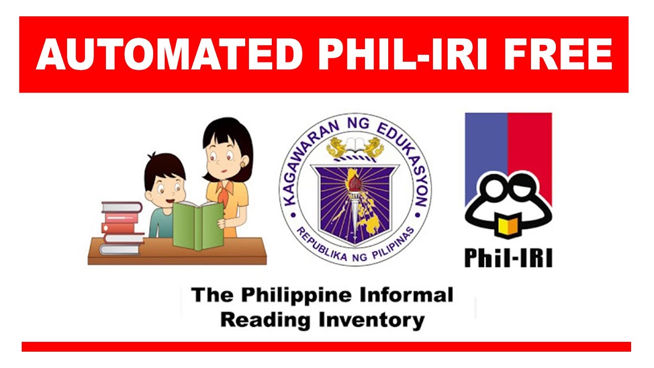 AUTOMATED PHIL-IRI   FREE TO DOWNLOAD