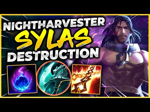 NIGHT HARVESTER Sylas DESTRUCTION With ARCANE COMET! - League of Legends "Sylas" Gameplay