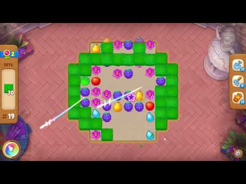 Gardenscapes 1076 Level - 23 moves - NO BooSTERS